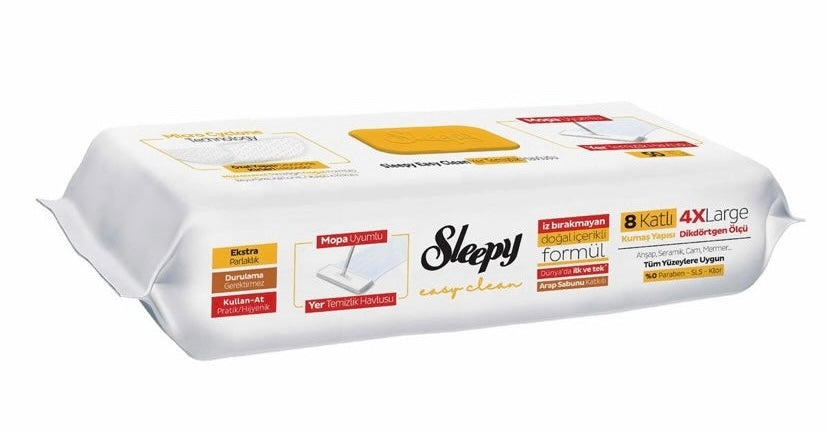 Mopa Uyumlu 4XL Sleepy Easy Clean Yellow ✖️4 Pack