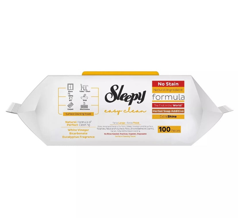 Sleepy Easy Clean Surface Cleaning Towel Soft Soap