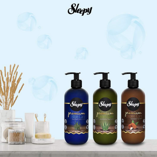 Sleepy Premium Brown Care Liquid Soap ×12 Pcs