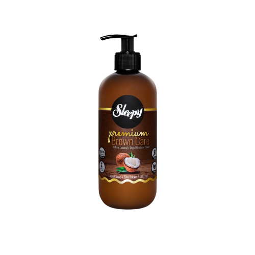 Sleepy Premium Brown Care Liquid Soap ×12 Pcs